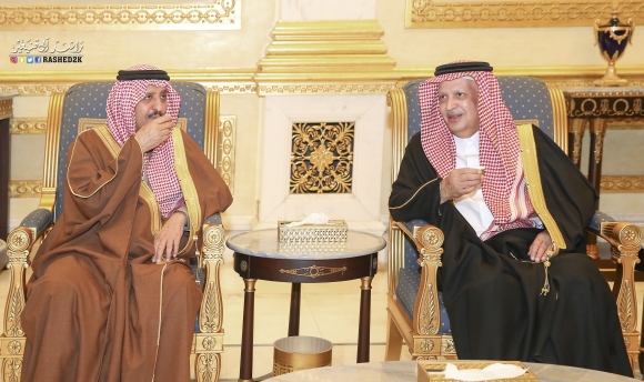 اصحاب السمو الملكي الامير احمد بن عبدالعزيز والامير عبدالاله بن عبدالعزيز