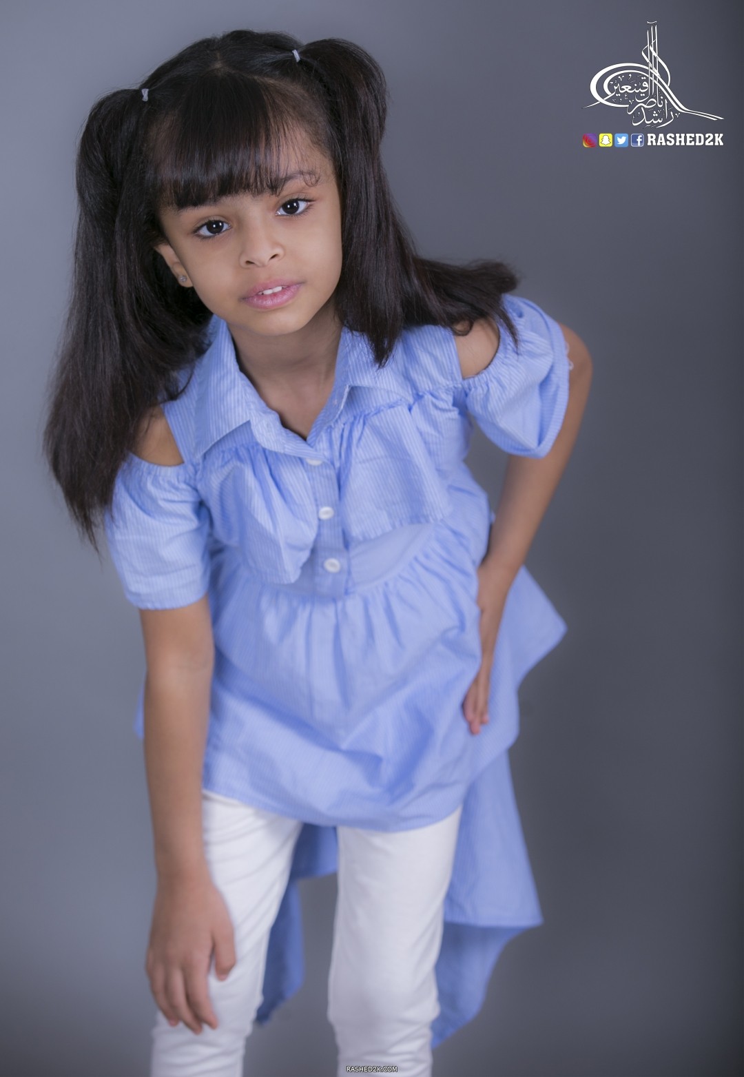 انطلاق طفلة