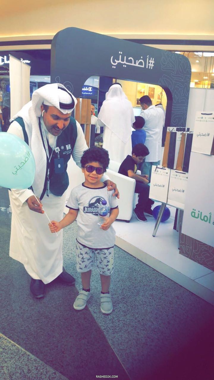 راشد آل قنيعير في فعاليات اضحيتي