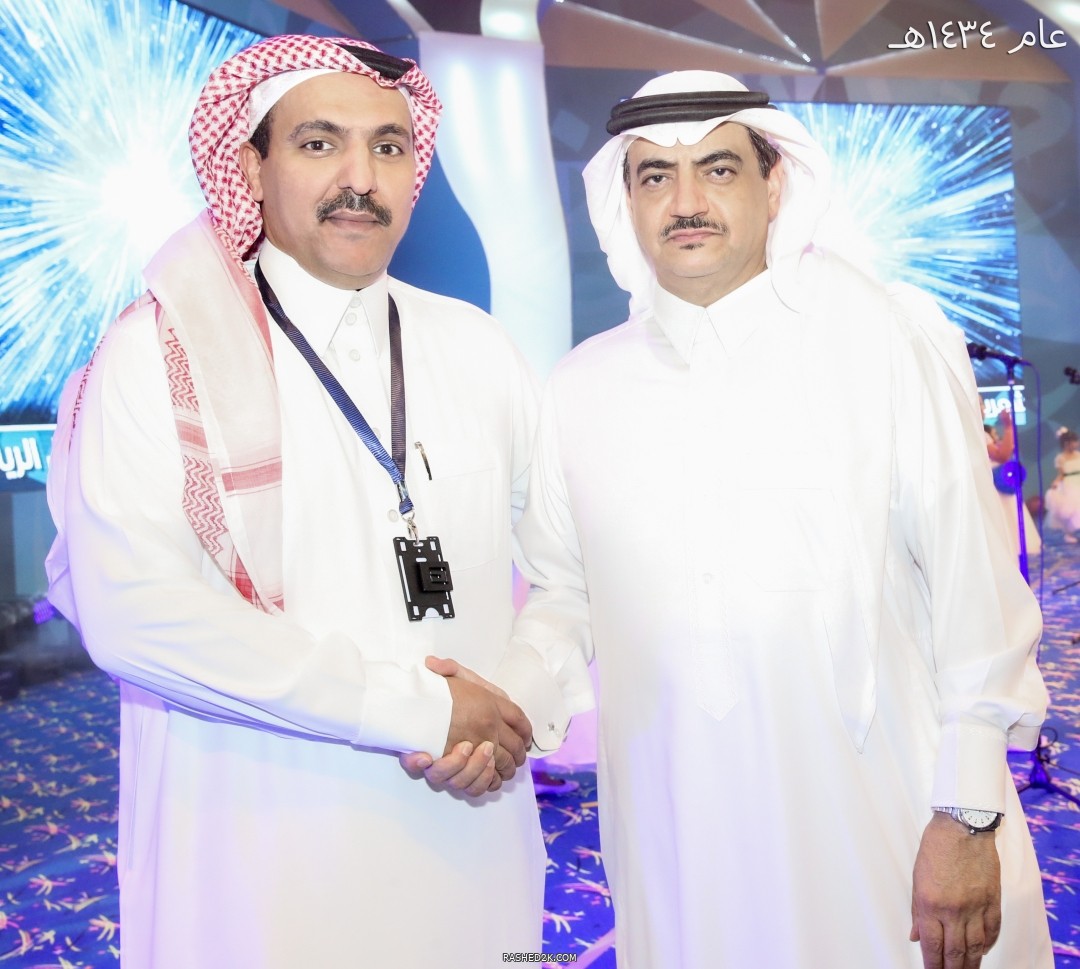 راشد آل قنيعير مع كبير المذيعين الاستاذ سليمان السالم