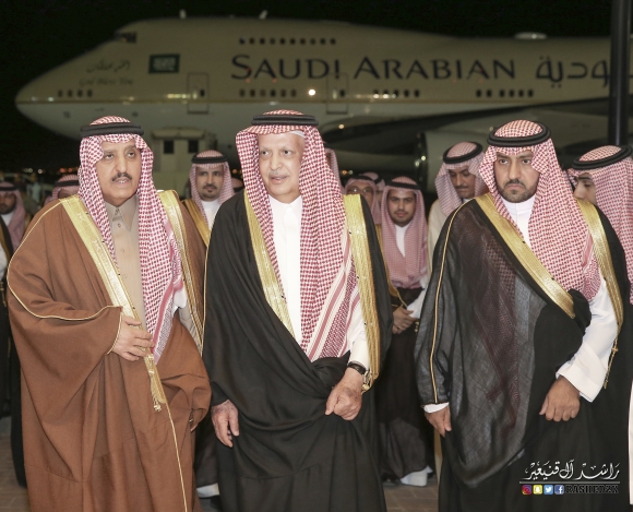 استقبال صاحب السمو الملكي الامير عبدالاله بن عبدالعزيز