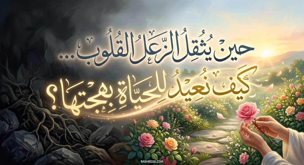 حين يُثقِل الزعل القلوب… كيف نُعيد للحياة بهجتها؟