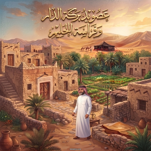 عصويد بركة الدار وفراسة الحليم